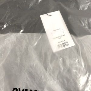 - Gymshark black long sleeve block logo